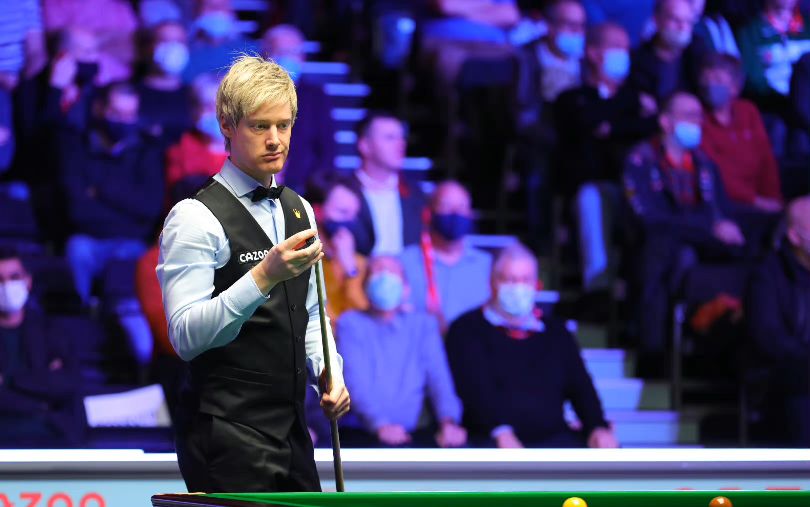 在斯诺克的 在斯诺克的